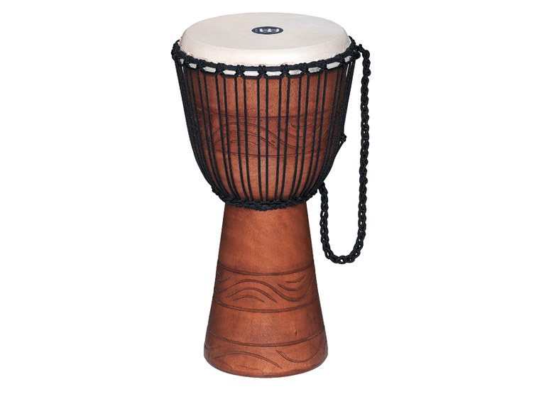 Meinl ADJ2-M African Djembe, Medium m/Bag (10") Brown (G) 